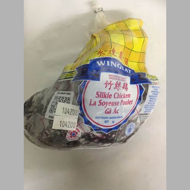 冷冻乌鸡500g